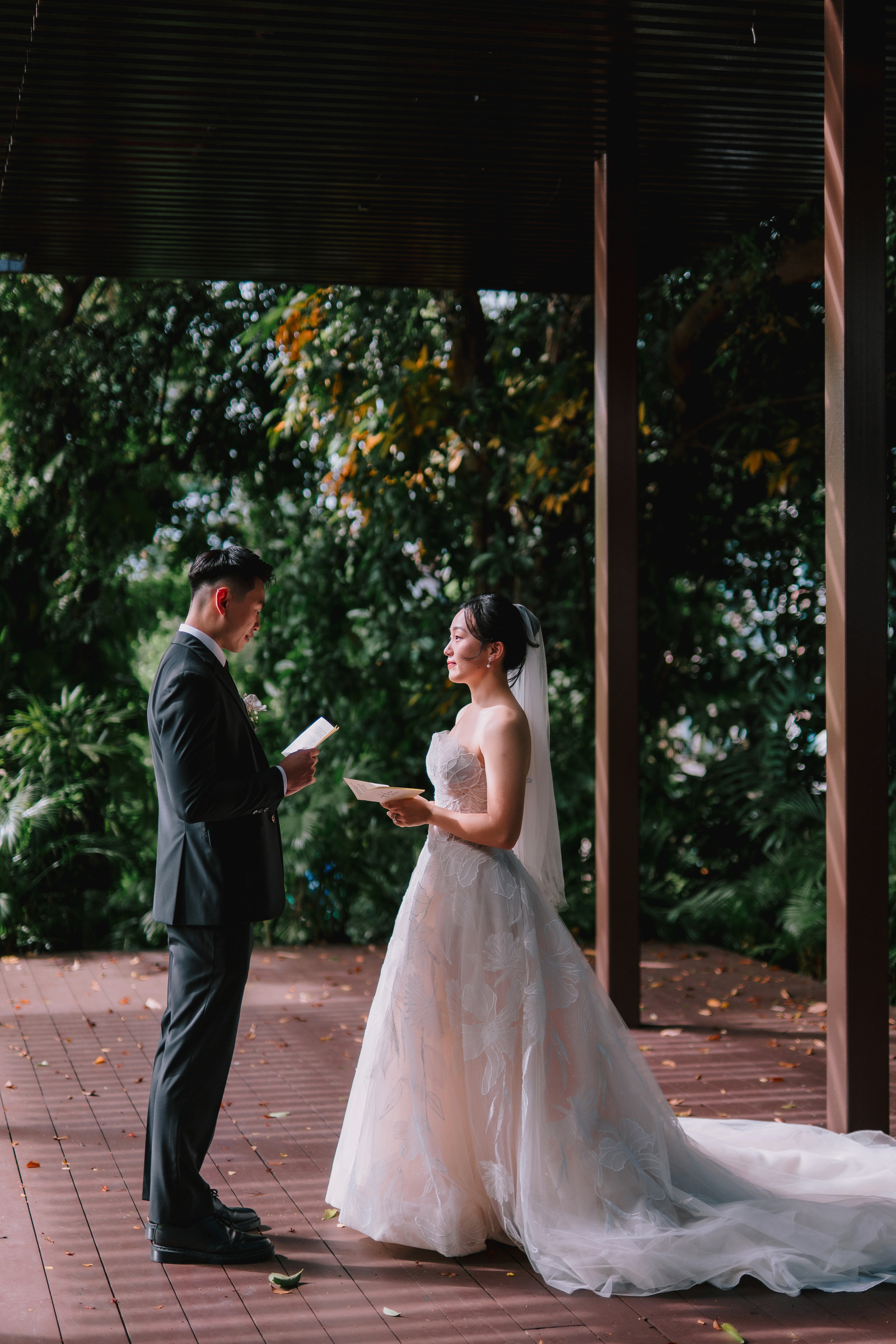 Jin and James's wedding