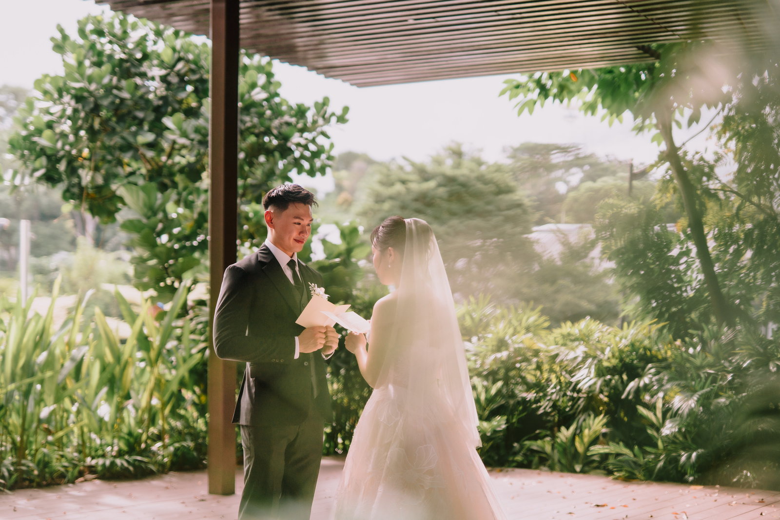 Jin and James's wedding