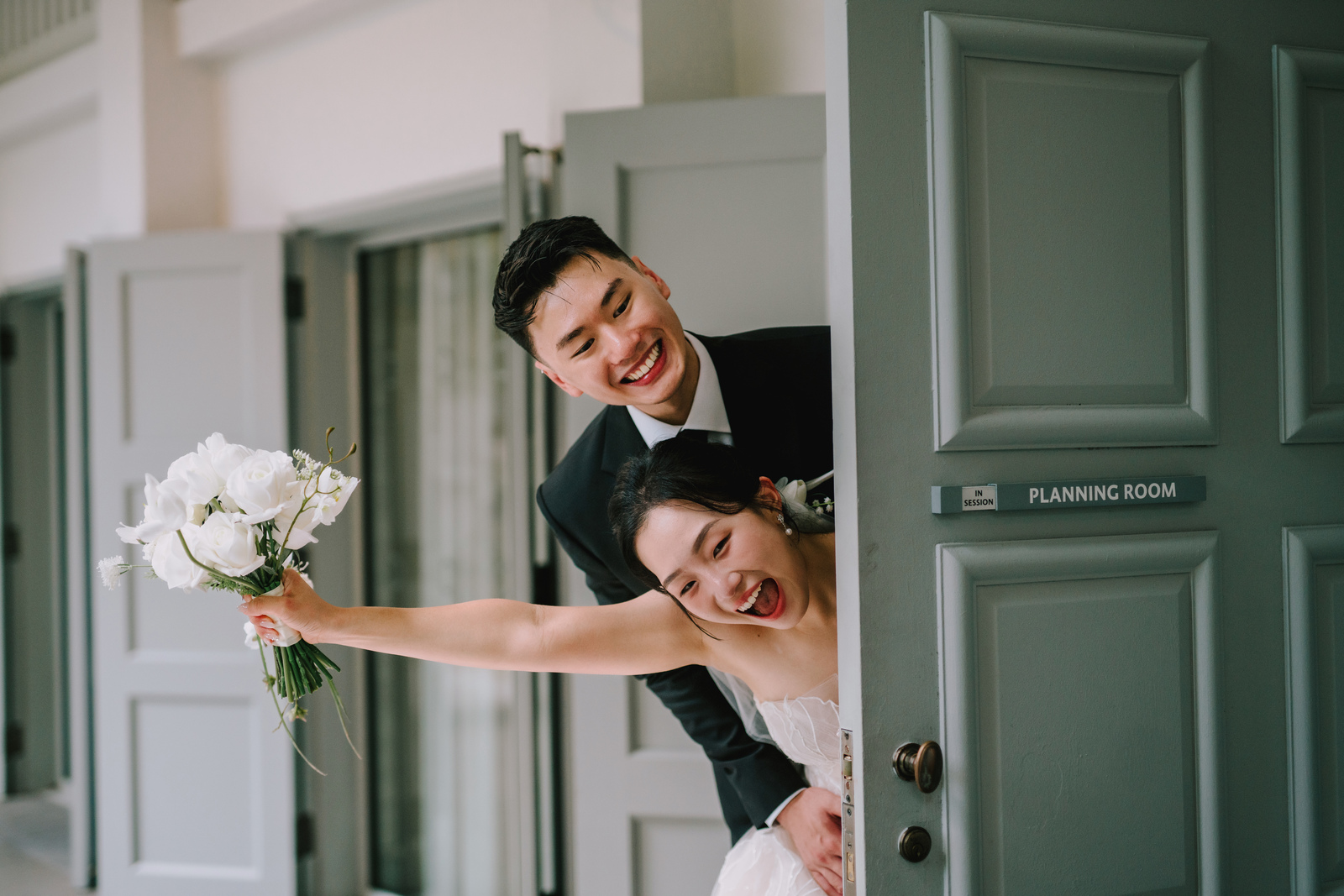 Jin and James's wedding