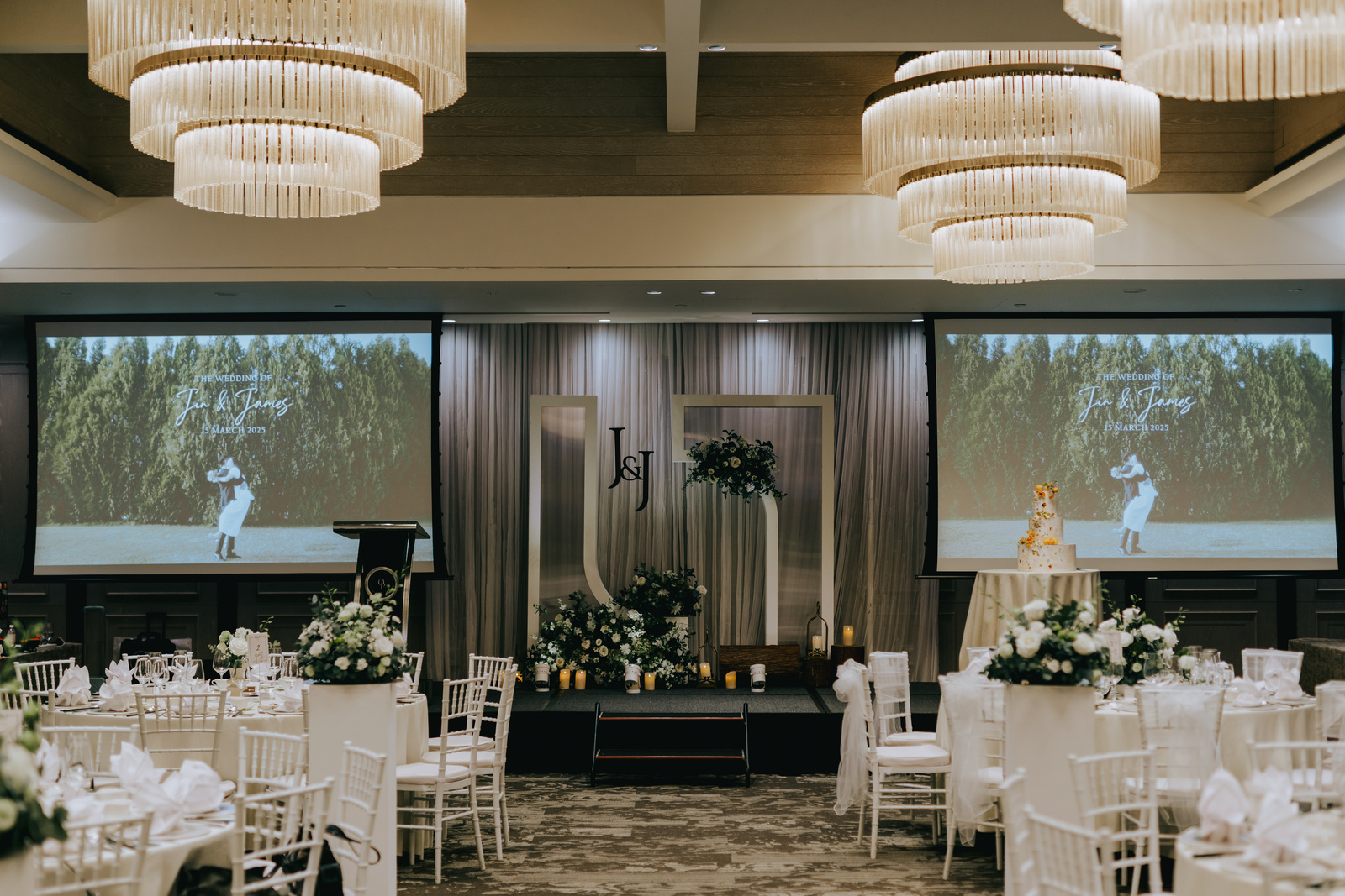 Jin and James's wedding