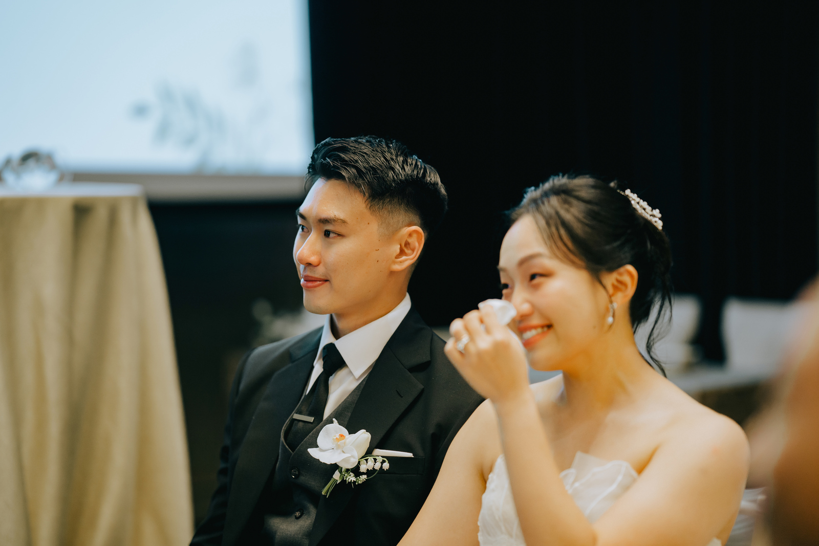 Jin and James's wedding