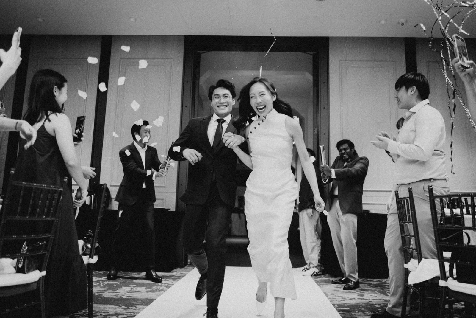 Pearline and Ray's Cosy, Warm Wedding at Revelry Hall Sentosa -  SingaporeBrides