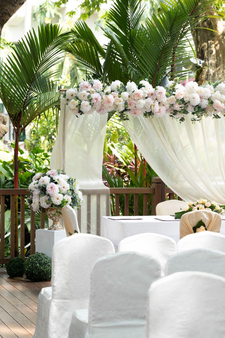 Banyan deck wedding solemnisation