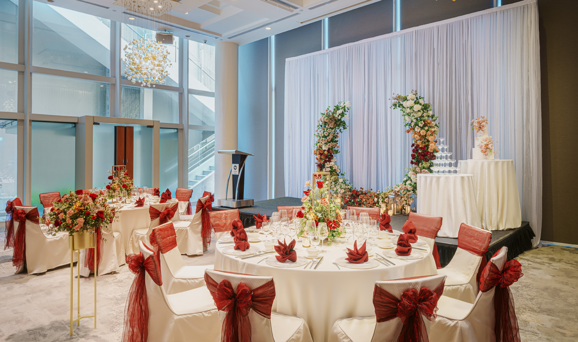 Oasia resort sentosa   the aloes wedding setup %281%29