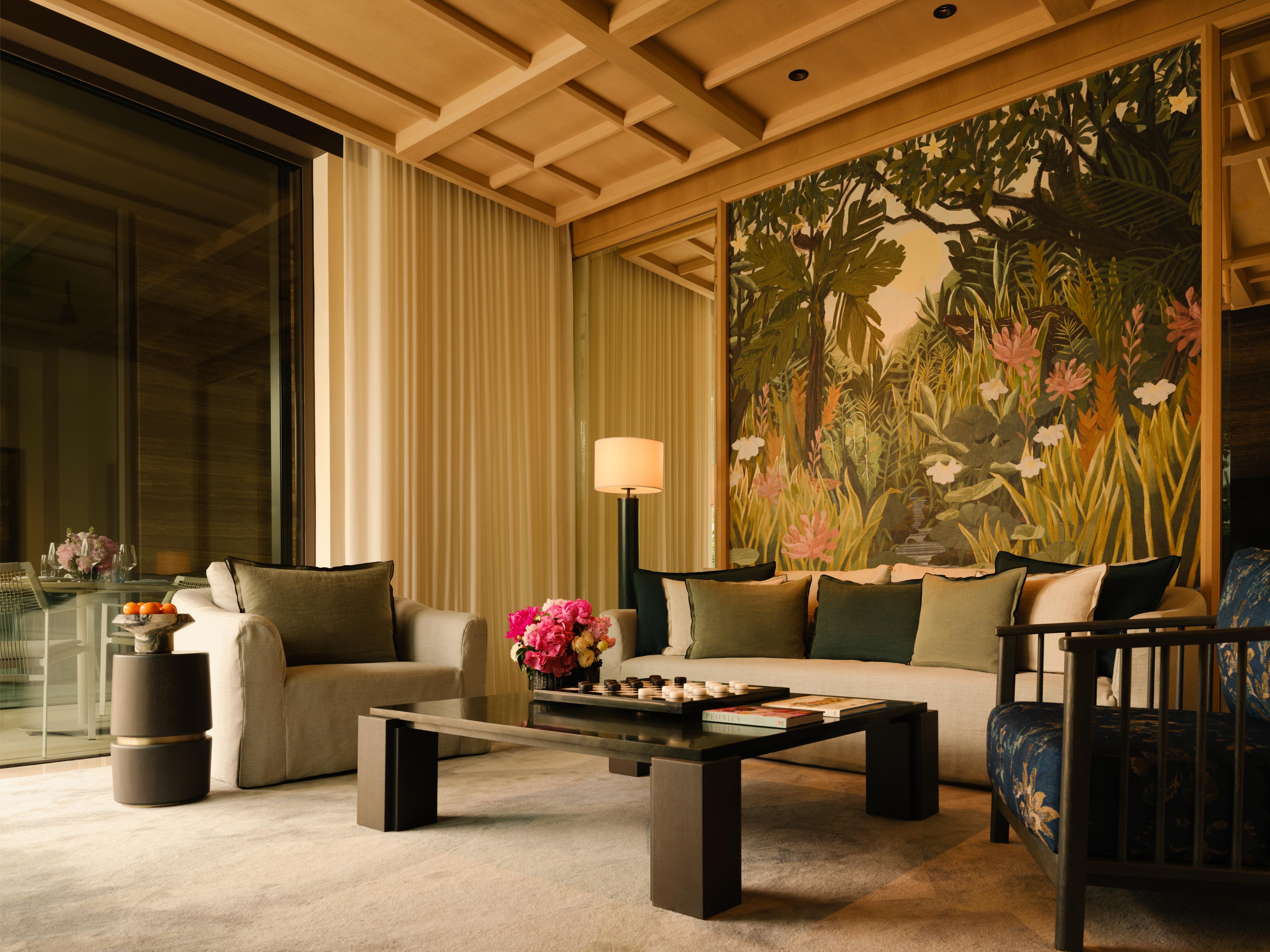 One bedroomvilla livingroom