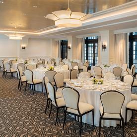 East india room oval setup