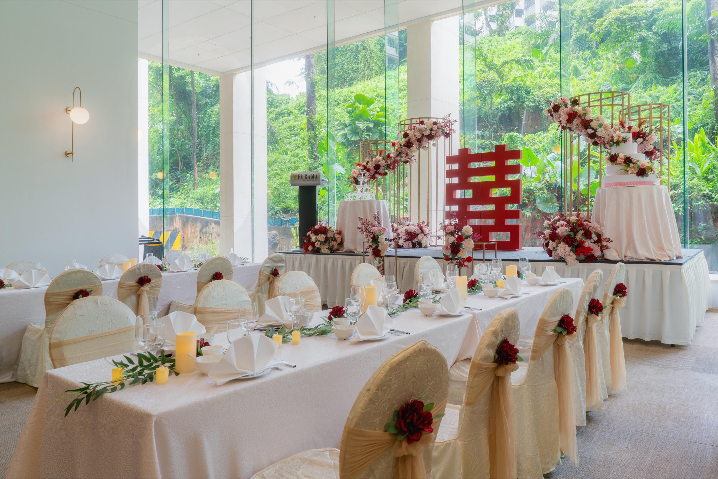 Furama waterfall lounge ruby romance