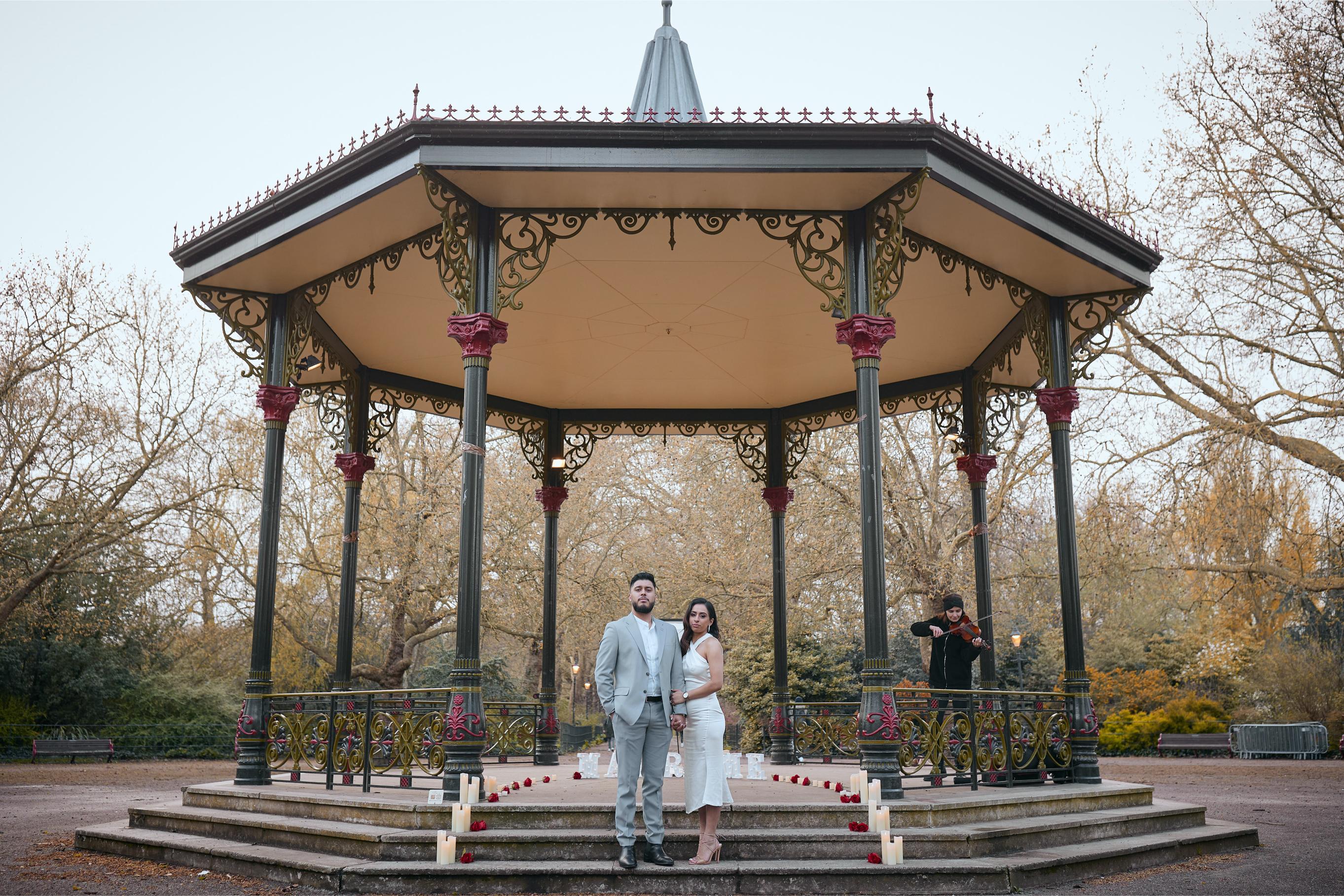 Battersea bandstand