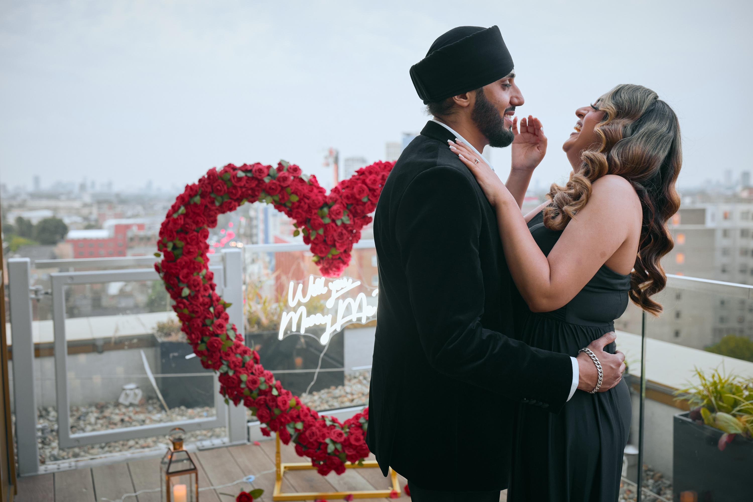 London rooftop proposal