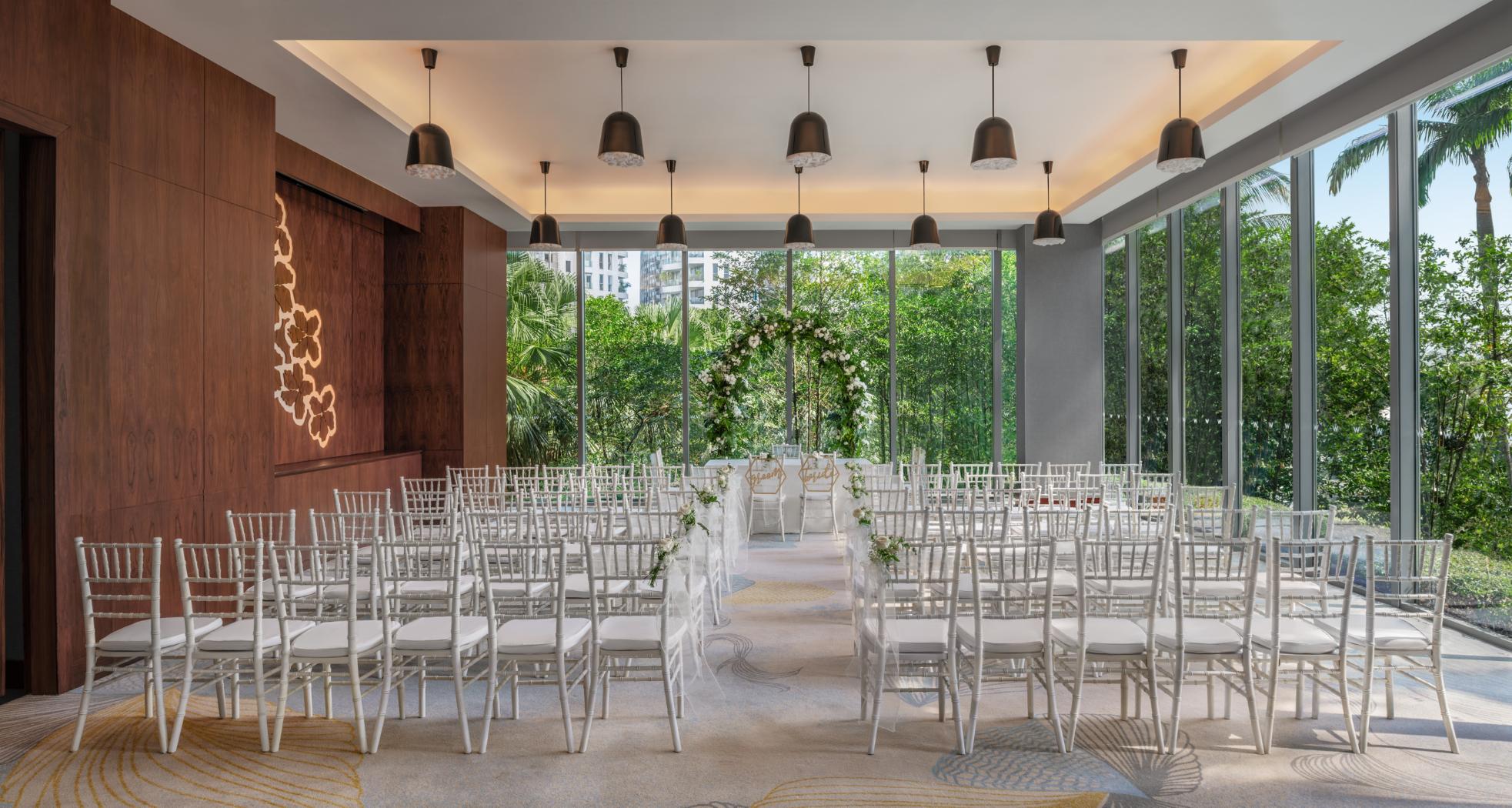 W singapore studio  solemnization setup