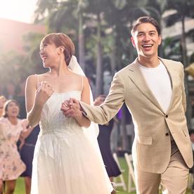 W singapore   wedding   lifestyle couple   w lawn