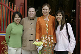The couple with Heaven's Gift