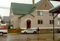 Outside Mt Revelstoke Hostel