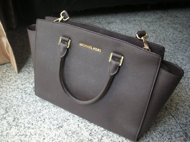 Bag MK brown 1.JPG